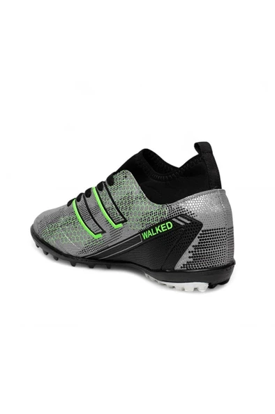 Walked 107-25 Halı Saha Krampon Gümüş Siyah 36-39 - 3