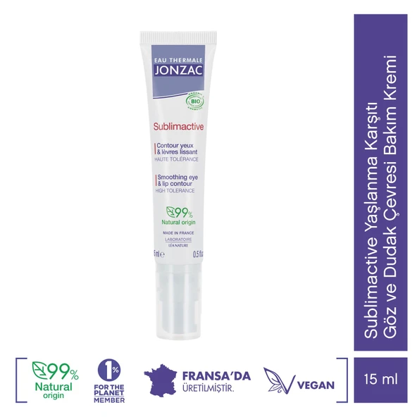 Eau Thermale Jonzac Sublimaktif Yaşlanma Karşıtı Göz ve Dudak Çevresi Bakım Kremi 15ml - 3