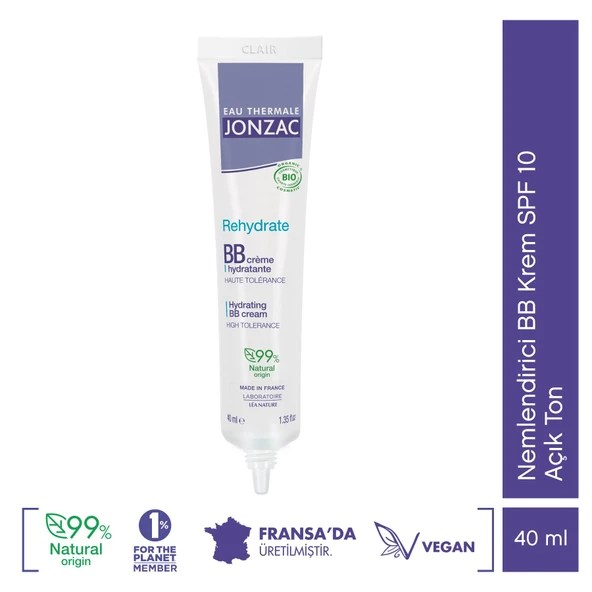 Eau Thermale Jonzac Rehydrate Nemlendirici BB Krem Spf10 40ml-Açık Ton - 3