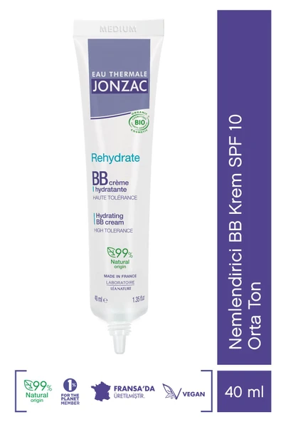 Eau Thermale Jonzac Rehydrate Nemlendirici BB Krem Spf10 40ml-Orta Ton