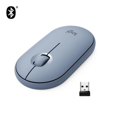 Logitech Pebble M350 910-006753 Mavi Sessiz Optik Kablosuz Mouse