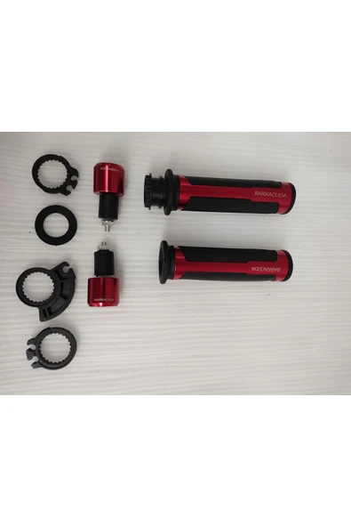 Barracuda Elcik Takımı - Denge Topuzlu Set - Unıversal - Kırmızı - 6