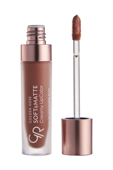 Golden Rose Soft&matte Creamy Lipcolor No:103 Cappuccino - Likit Mat Ruj - Resim 2