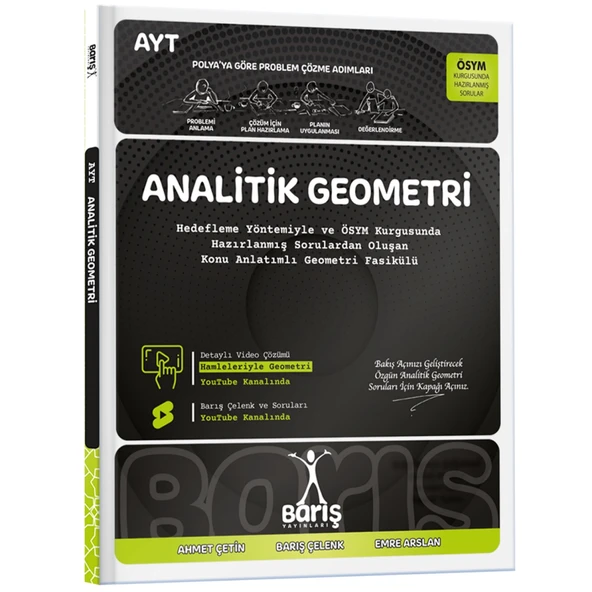 Barış Yayınları 2025 Tyt Ayt Analitik Geometri