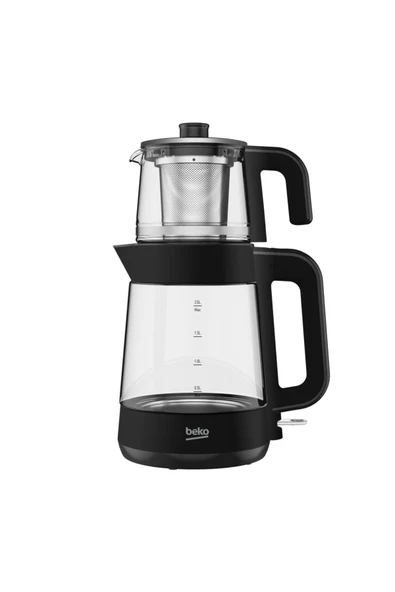 Cm 5964 B Floral 2 L Çay Makinesi Siyah - 2