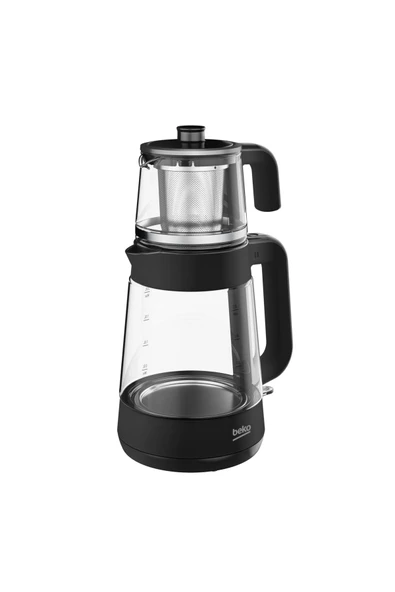 Cm 5964 B Floral 2 L Çay Makinesi Siyah