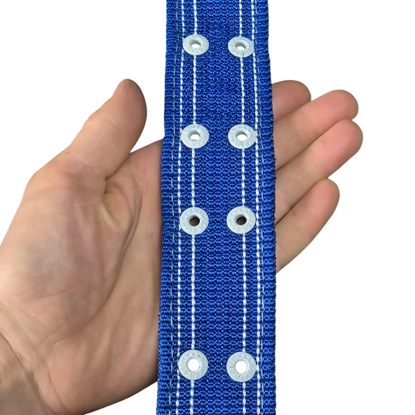 Çift Tokalı Köpek Boyun Tasması Büyük Irk 82cm Kilitli Karabinalı Palaska Kangal Tasma - 4