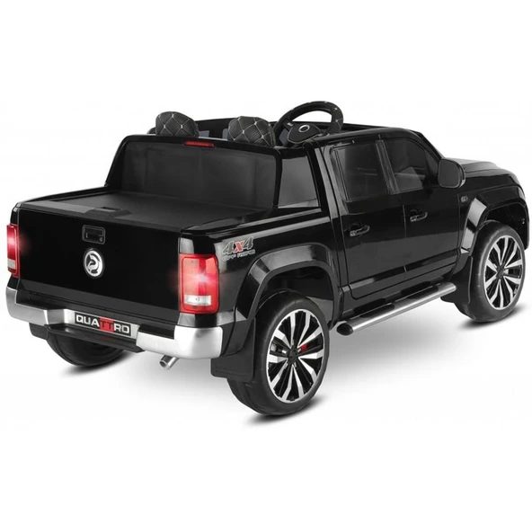 BABYHOPE 441A QUATTRO 4X4 2x12V 9AH KUMANDALI AKÜLÜ ARABA METALİK SİYAH - 4