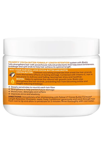 Palmers Saç Uzunluğunu Korumaya Yardımcı Saç Kremi 340GR - Resim 2