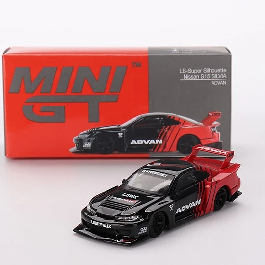 Mini GT 649 LB-Super Silhouette Nissan S15 Silvia