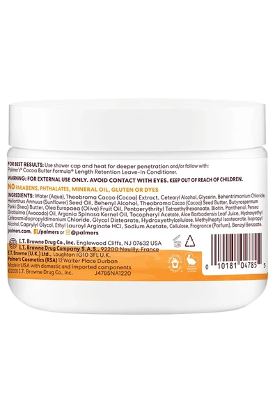 Palmers Saç Uzunluğunu Korumaya Yardımcı Saç Kremi 340GR - Resim 3