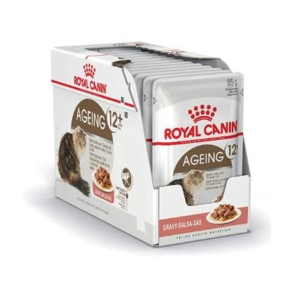 Royal Canin Ageing 12+ Sos İçinde Yaşlı Kedi Konservesi 85gr (12 Adet)