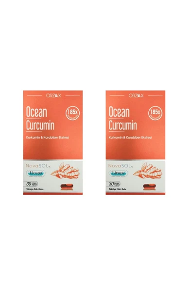 Ocean Curcumin 30 Kapsül 2'li Paket - 1