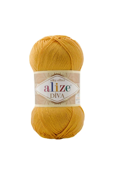 Alize 5 Adet Alize Diva 488 Zerdeçal
