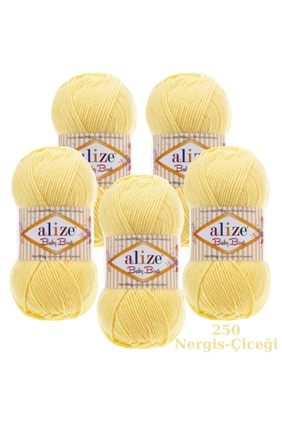 Ravepi Collection Alize Baby Best 5'li Paket Renk :250