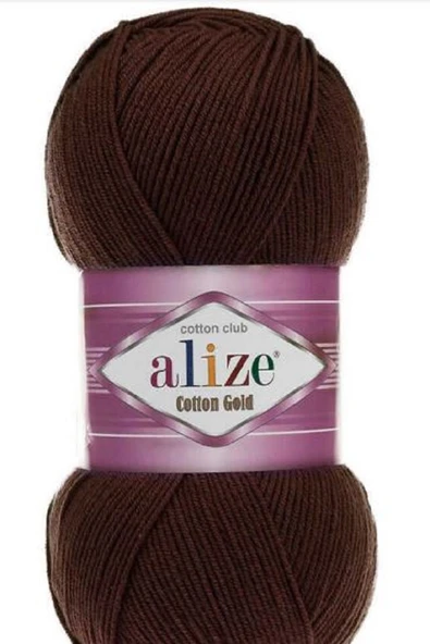 Alize ALİZE COTTON GOLD KAHFERENGİ 5 ADET COLAR : 26