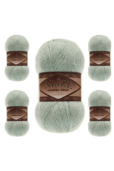 Alize Ayzen Home Angora Gold Simli 5 Li Paket