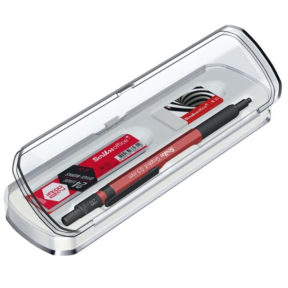 SCRIKSS VERSATIL GRAPH-X 0,5 KIRMIZI 3 LU SET ürün görseli 1