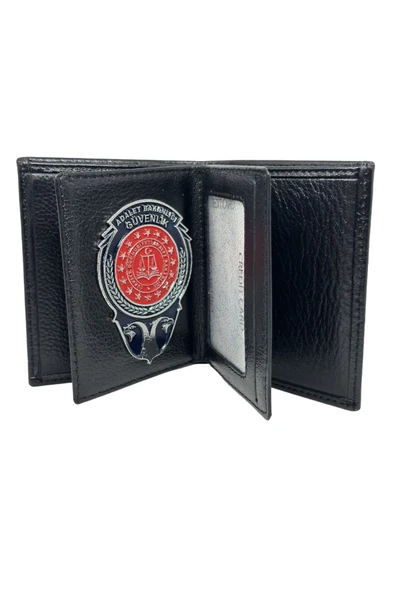 Trendcüzdan Adalet Bakanlığı Güvenlik Cüzdan Hakiki Deri - Resim 2