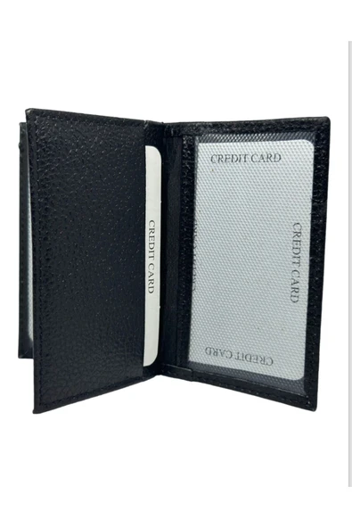 Trendcüzdan TÜRKİYE GAZETECİLER CEMİYETİ SÜPER MİNİ KREDİ KARTLIK HAKİKİ DERİ - 5