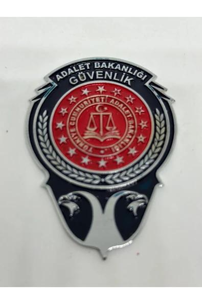 Trendcüzdan Adalet Bakanlığı Güvenlik Rozet
