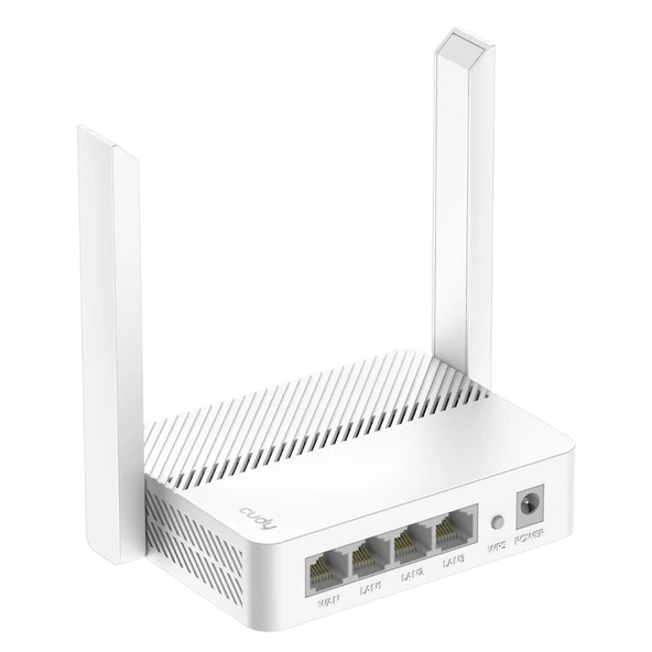 Cudy WR1200E 300Mbps/2.4GHz 867Mbps/5GHz 4x5dBi Anten 4Port Dual Band Wi-Fi Router (AC1200 Serisi) - 1