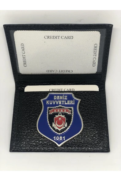 Trendcüzdan DENİZ KUVVETLERİ KİMLİK KARTLIK HAKİKİ DERİ - 2