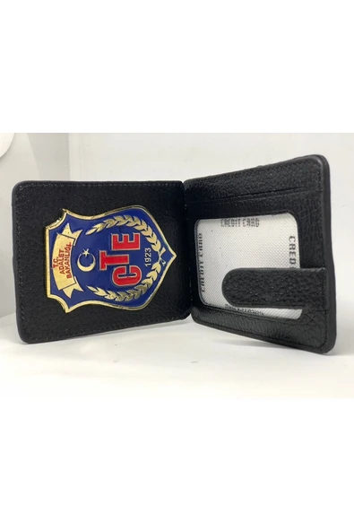 Trendcüzdan Cte Adalet Bakanlığı Kredi Kartlık Hakiki Deri