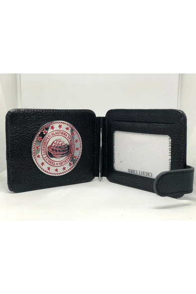 Trendcüzdan Ulaştırma Ve Altyapı Bakanlığı Para Tokalı Kredi Kartlık Hakiki Deri ürün görseli 1