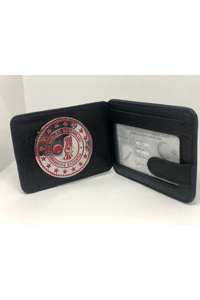 Trendcüzdan Içişleri Bakanlığı Kredi Kartlık Cüzdan Hakiki Deri