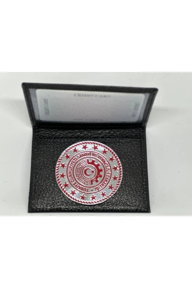 Trendcüzdan SANAYİ VE TEKNOLOJİ BAKANLIĞI KİMLİK KARTLIK %100 HAKİKİ DANA DERİSİ