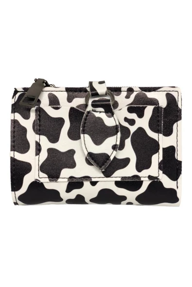 Trendcüzdan Inek Desenli Dalmaçyalı Cüzdan