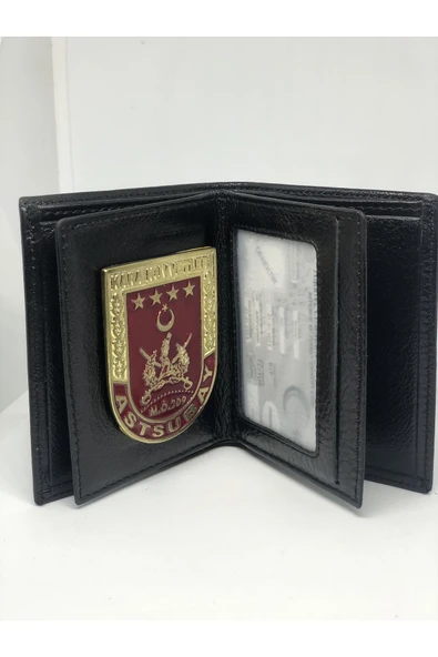 Trendcüzdan Astsubay cüzdan hakiki deri ürün görseli 1
