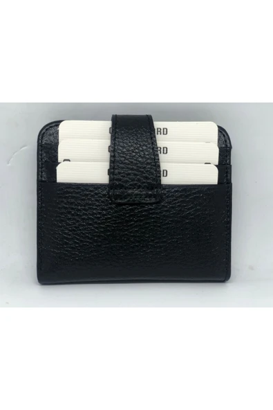 Trendcüzdan Çıtçıtlı Mat Gümüş Kaplama Rozetli Cüzdan - 5