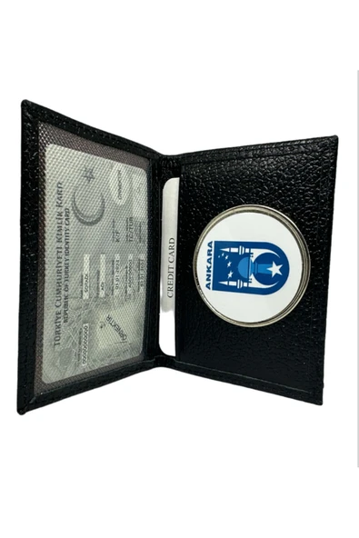 Trendcüzdan Ankara Büyükşehir Belediyesi Kimlik Kartlık Hakiki Deri