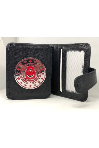 Trendcüzdan MİLLİ SAVUNMA BAKANLIĞI ÇITÇITLI CÜZDAN HAKİKİ DERİ