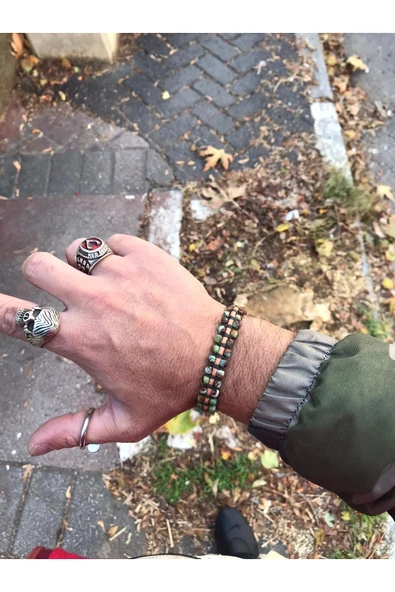 Trendcüzdan FİRUZE BİLEKLİK EL YAPIMI HAND MADE - 4