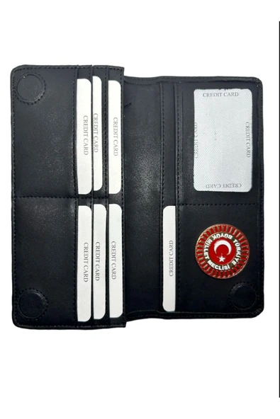 Trendcüzdan TELEFON BÖLMELİ TBMM CÜZDAN SİYAH - 5