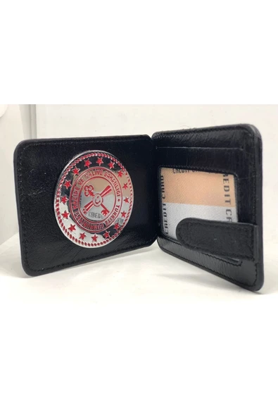 Trendcüzdan Hazine Ve Maliye Bakanlığı Rozetl Kredi Kartlık Hakiki Deri