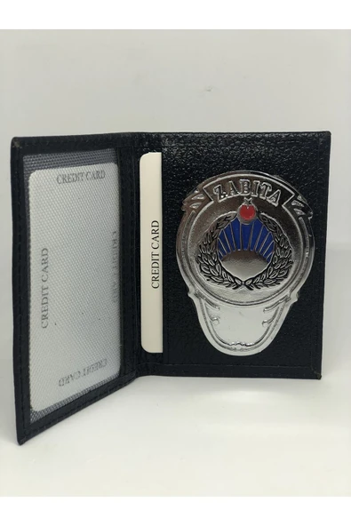 Trendcüzdan ZABITA KİMLİK KARTLIK HAKİKİ DERİ