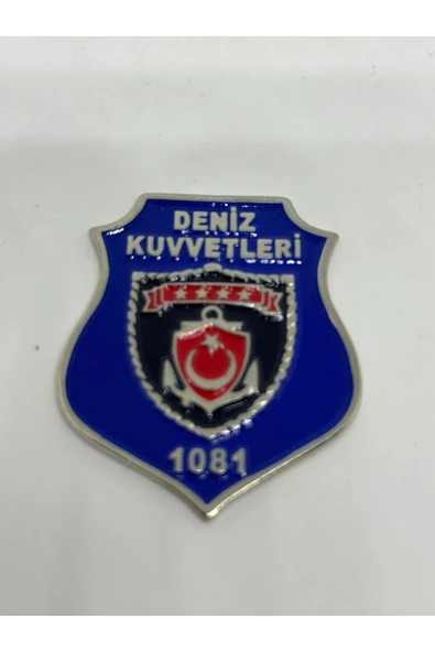 Trendcüzdan Deniz kuvvetleri metal döküm rozet