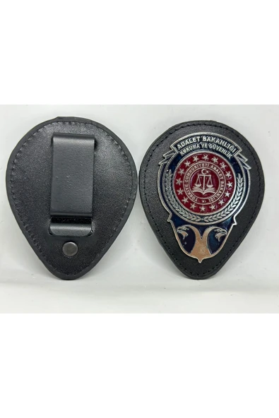 Trendcüzdan ADALET BAKANLIĞI KORUMA VE GÜVENLİK MAŞALI KEMER ROZETİ - 2