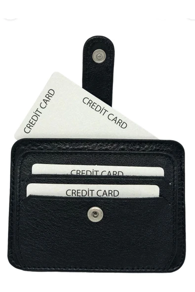 Trendcüzdan GÜMRÜK MUHAFAZA ÇITÇITLI KREDİ KARTLIK %100 HAKİKİ DANA DERİSİ - 5