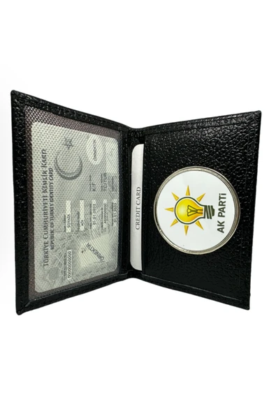 Trendcüzdan AK PARTİ KİMLİK KARTLIK HAKİKİ DERİ