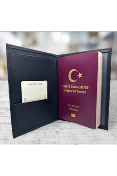 Trendcüzdan PASAPORT CÜZDANI PASAPORTLUK & PASAPORT KILIFI PASAPORT KABI VEGAN DERİ