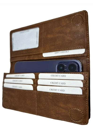 Trendcüzdan TELEFON BÖLMELİ KARAKUVVETLERİ CÜZDAN - 8