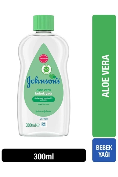JOHNSON'S BABY BEBEK YAĞI ALOE VERA 300 ML - 2