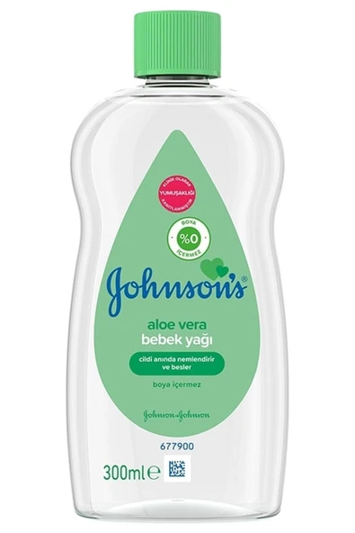 JOHNSON'S BABY BEBEK YAĞI ALOE VERA 300 ML