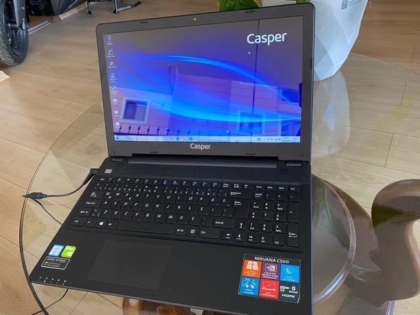CASPER LAPTOP C500 -16,4'' İ5/6.NESİL 12GB RAM/ 128 SSD KABLOSUZ MOUSE HEDİYELİ GARANTİLİ YENİLENMİŞ ÜRÜN - 3