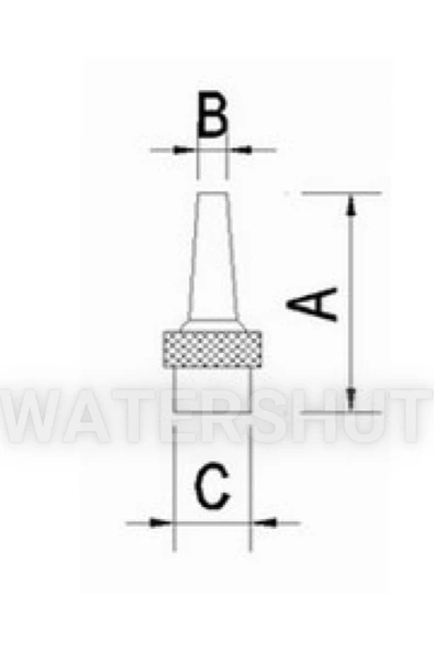 WATERSHUT Jet Nozul Parmak Nozul 3-6 T uyumlu - 2